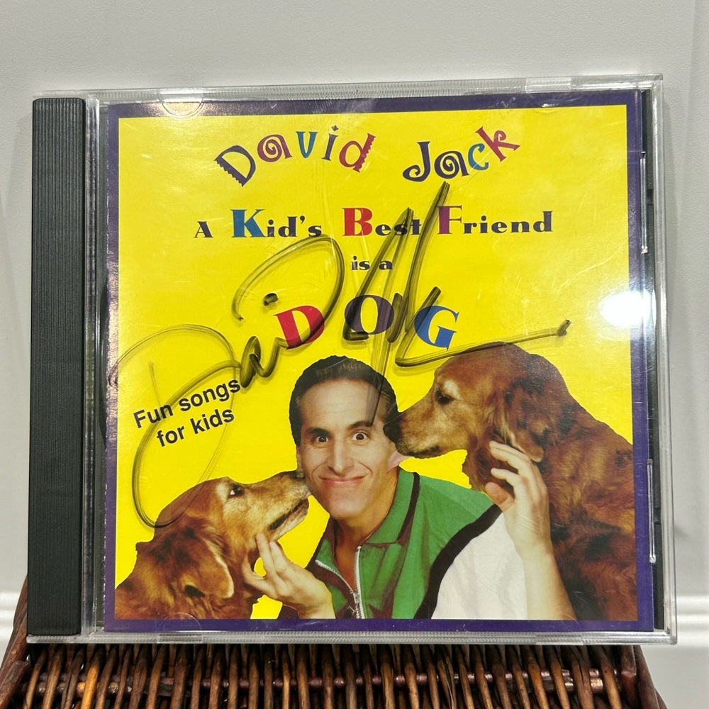 David Jack "A Kid's Best Friend is a Dog" CD 1998